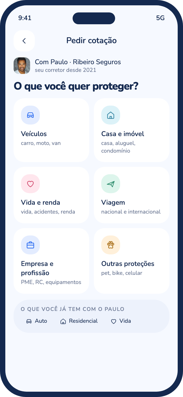 Pedido de nova cotação